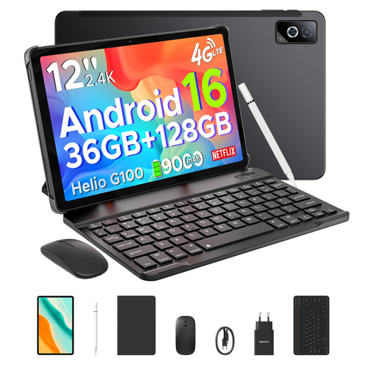 DOOGEE Tab G6 Pro Ultraschlankes Gehäuse - 9000mAh Akku, 8GB RAM