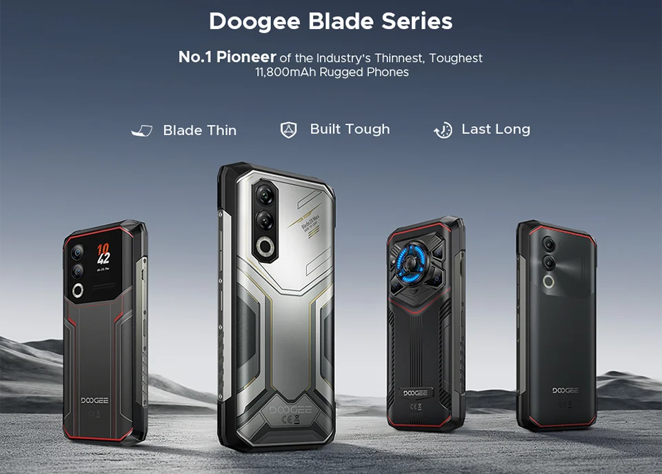 DOOGEE Blade20 Max Outdoor-Smartphone - 11800mAh 33W 6,6 Zoll