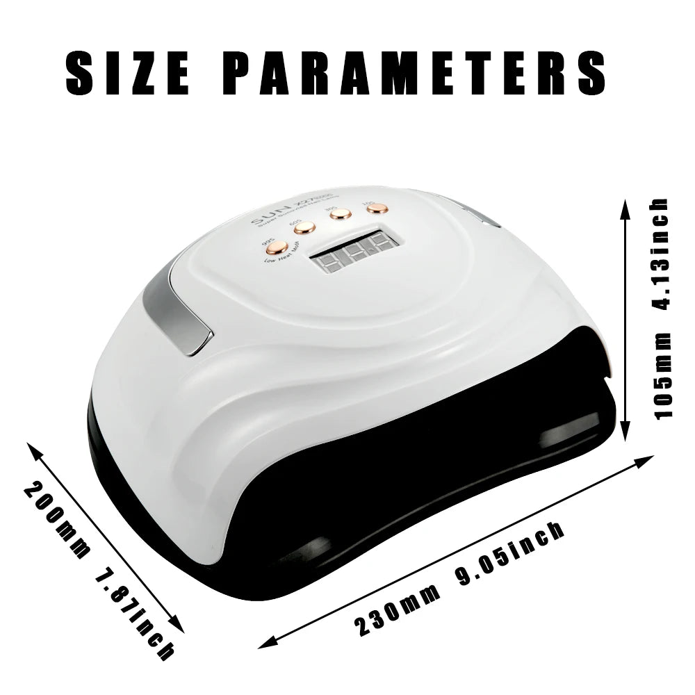SUN X27 Nail Lamp Nail Dryer For Manicure 81 Leds UV Light Quick Cure Autosense Nail Lamps