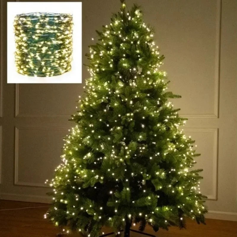 OKAL RED EAST Kupferdraht LED Lichterkette - Länge 5–30 m USB-Betrieb