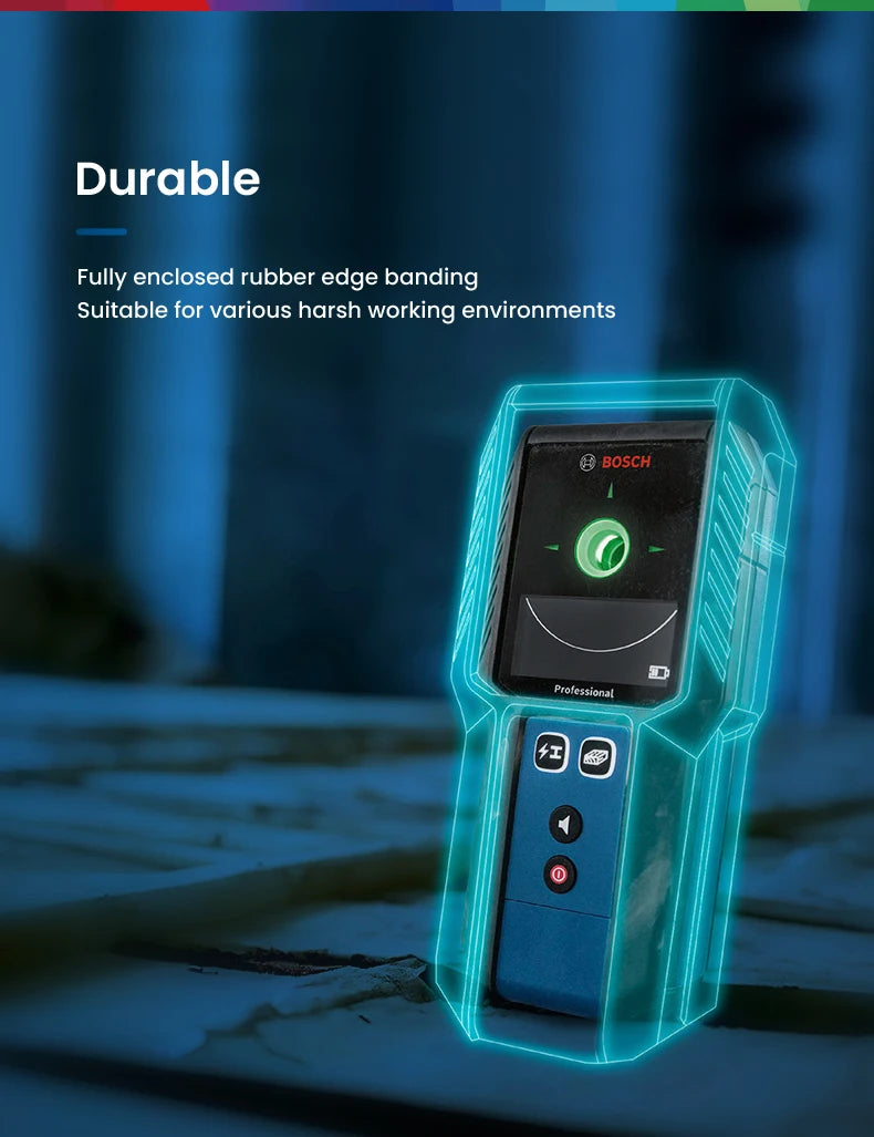 Scaner de perete 2025: Detector de perete Bosch Professional - Scaner digital pentru cabluri sub tensiune