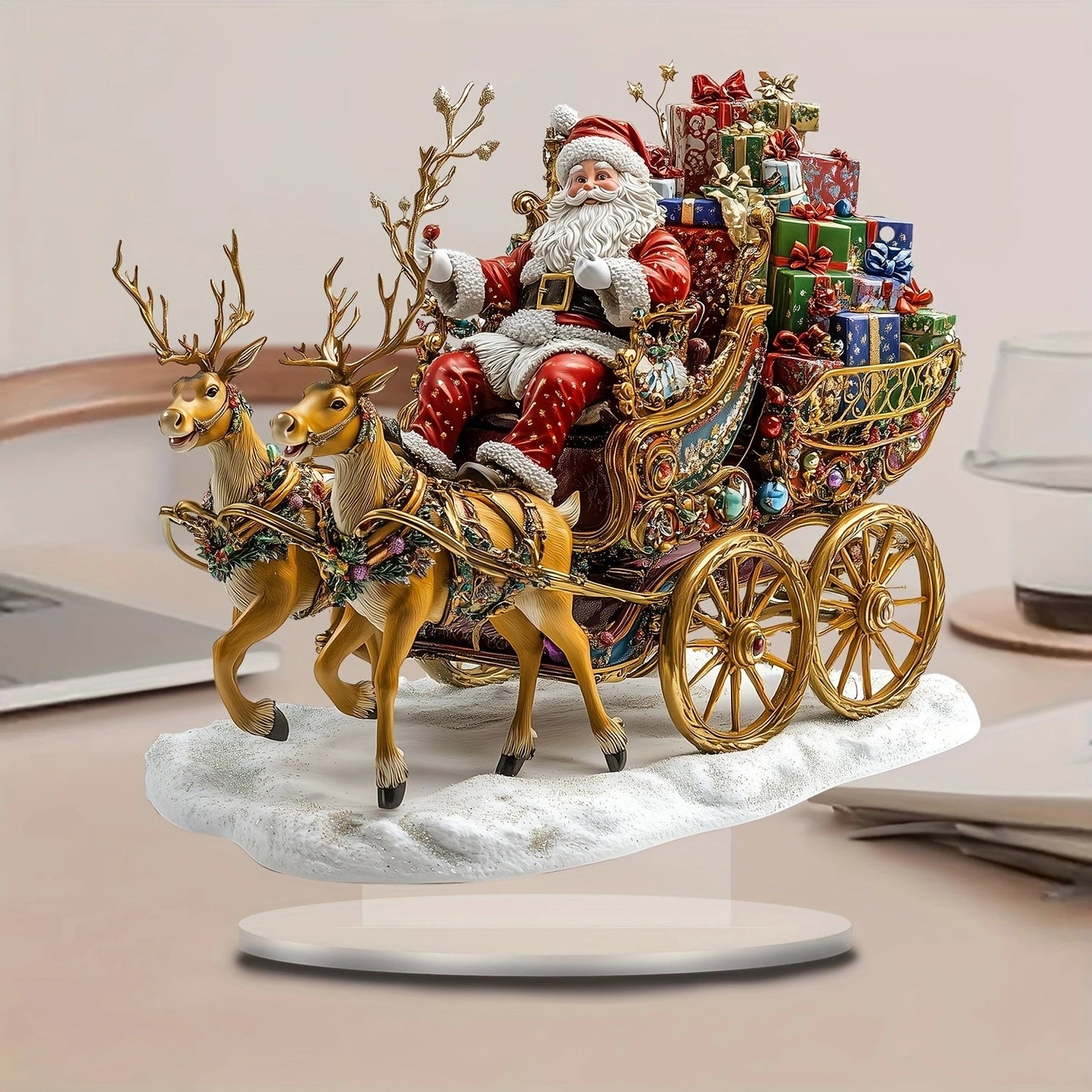 1 piece of Christmas gift, festival decoration, bohemian style, multi-functional desktop decoration suitable for bedroom.
