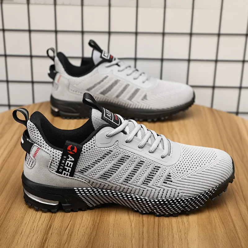 Herren-Laufschuhe 2024: MAEDEF Neue 2024 Männer Laufen Schuhe Atmungsaktiv Outdoor Sport Schuhe Leichtgewicht Sneaker für Männer Komfortabel Athletisch Training Fußbekleidung Kollektion