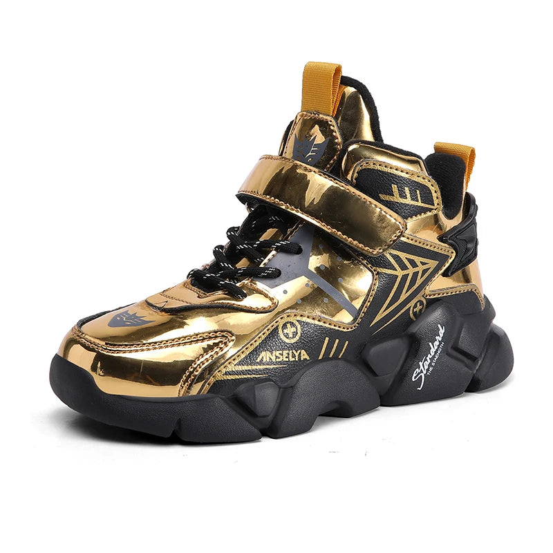 Kinder Schneestiefel für Jungen Mädchen Hochwertige Winter Warme Wasserdichte Kinder Mode Sportschuhe Turnschuhe Mädchen Schneestiefel