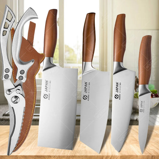 Choice Profi Küchenmesser Set - 4 Stück 19.5 cm Edelstahl