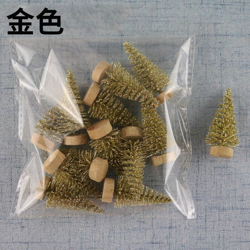 Choice Mini Weihnachtsbaum-Set Dekor - 30 Stück, Mini, Desktop-Deko