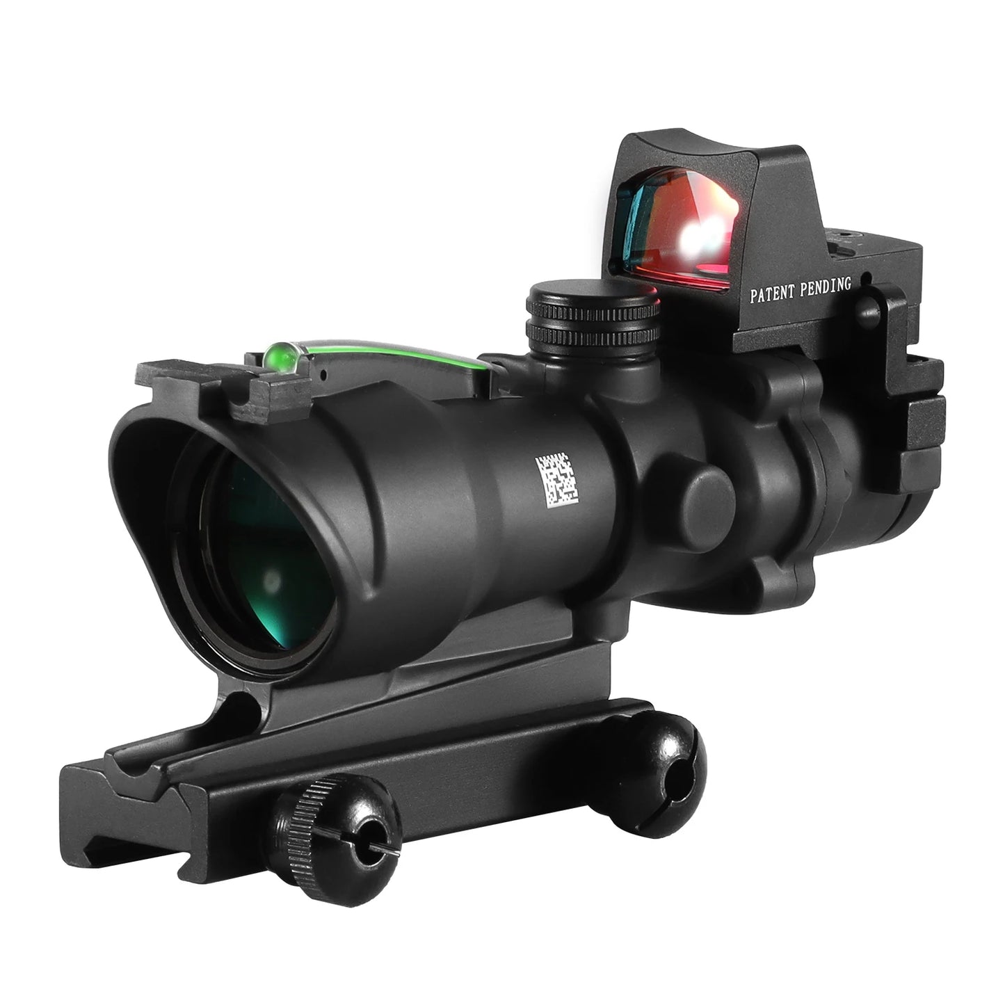 Adjustable 4x32 Red Dot 1x  4x Scope  Red Dot Tactical Scope 20mm Rail Scope for Hunting