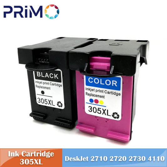 FANHANG 305XL Kompatibel HP Inkkartusche - BK600 CMY450