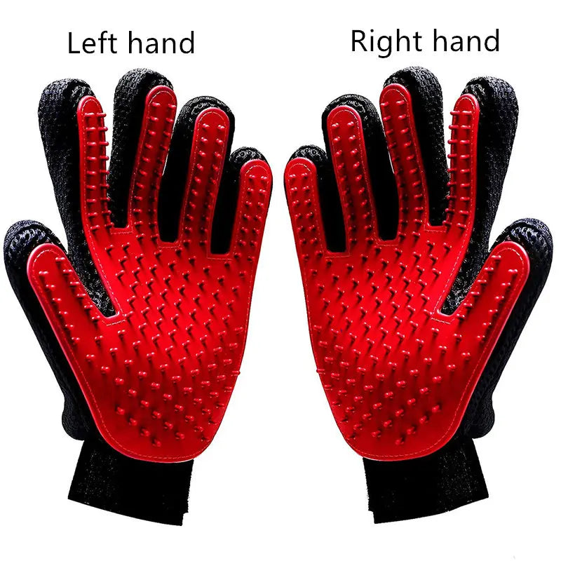 Modische Gummipflegebürste 2025: Fashion Rubber Pet Bath Brush Eco-Friendly Silicone - Umweltschutzsilikonhandschuh Haustiermassage Circulation Comfortable