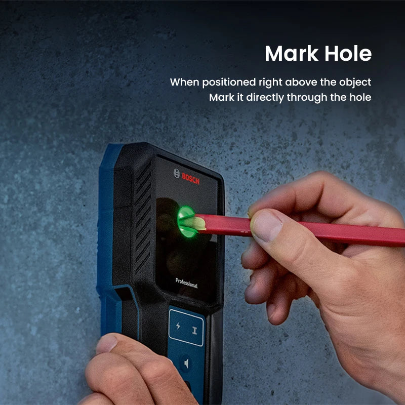 Scaner de perete 2025: Detector de perete Bosch Professional - Scaner digital pentru cabluri sub tensiune