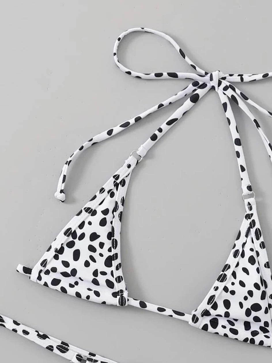 Elegant Micro Bikini Wire-Free Support Low Waist Design Mini Tanga Brazilian Frauen Schwimmanzug