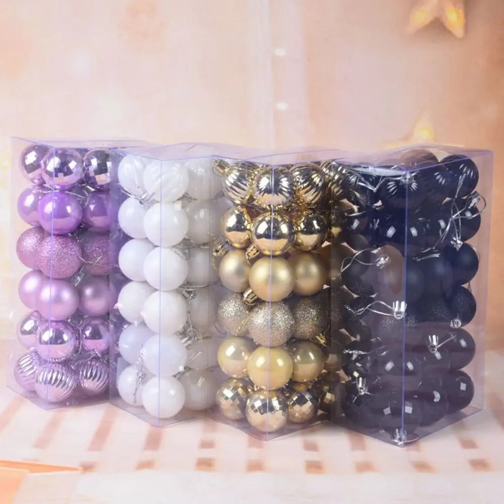 Choice Kugeln Bruchsicher - 36 Stück, Durchmesser 4 cm, Kunststoff