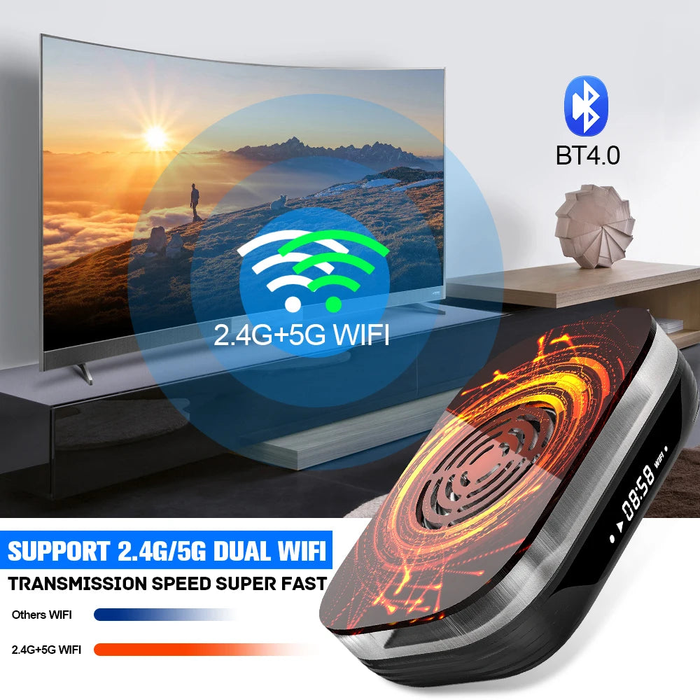 Consolă retro KINHANK X4 Plus - peste 90.000 de jocuri, S905X4