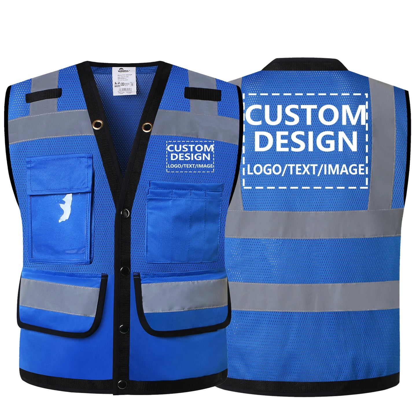 SPARDWEAR 105M Warnweste - Polyester, reflekt., Gr. S-XXL