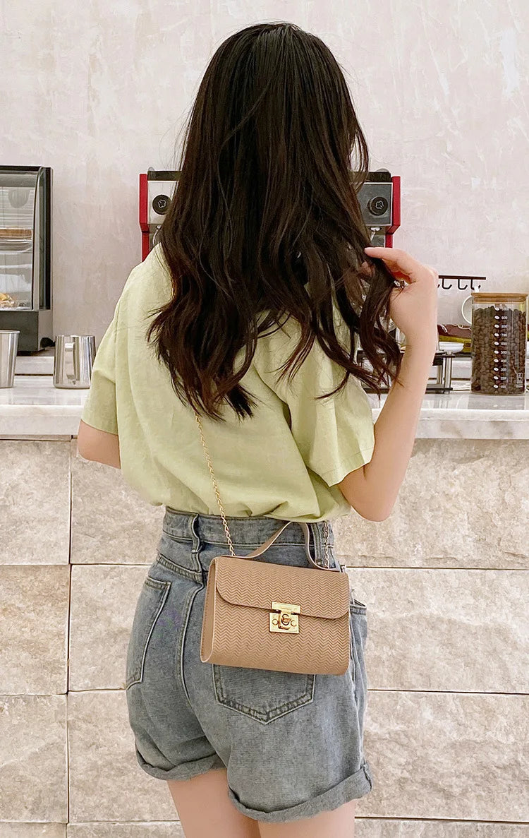 Fashion Small Handbag Women Shoulder Bags 2022 New Luxury Casual Clutch Bag PU Crossbody Bag For WomenSmall  Messenger Bag