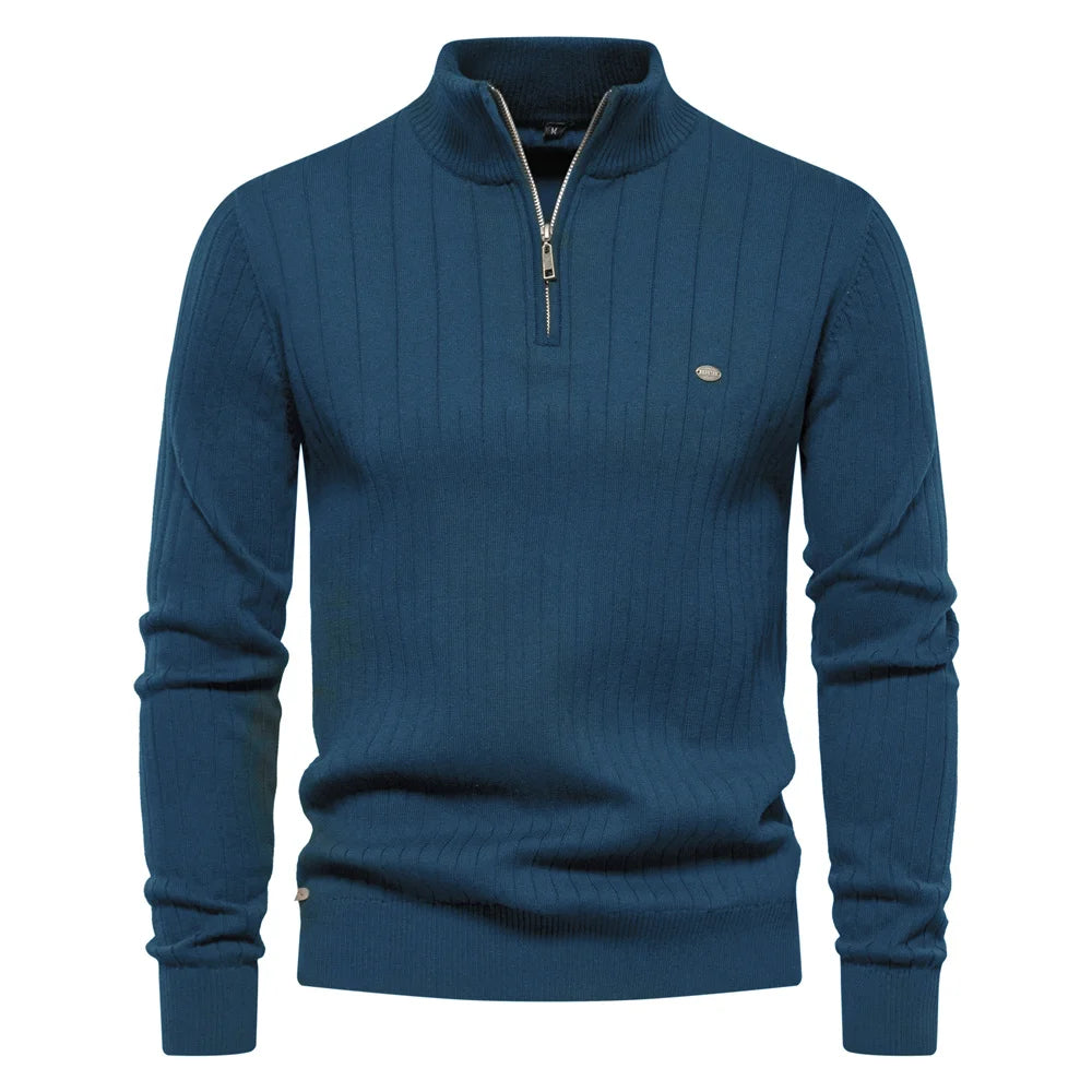 AIOPESONCN Y830 Zipper-Pullover - Größe M, Baumwolle