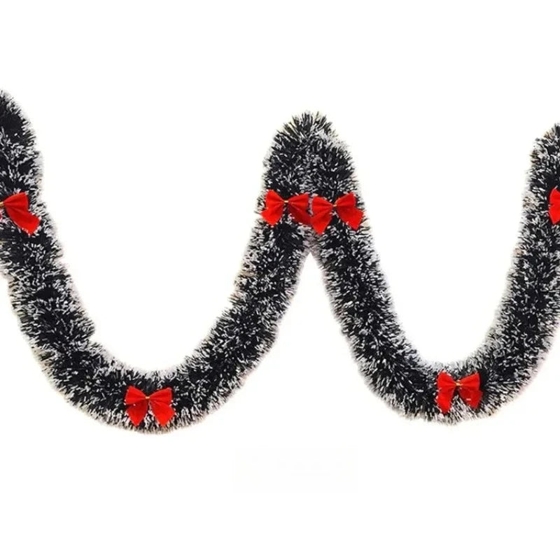 2M Heiligabend Dekoration Bar Tops Band Girlande Weihnachtsbaum Küche Ornamente Hochzeit Party Weihnachten Dekoration Prop