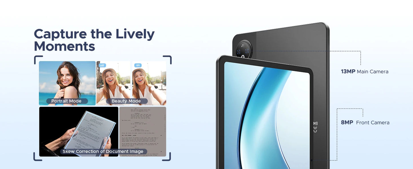 DOOGEE V Pad 2 In 1 5G Tablet - 32 GB RAM, 12 Zoll Display, 8800 mAh Akku