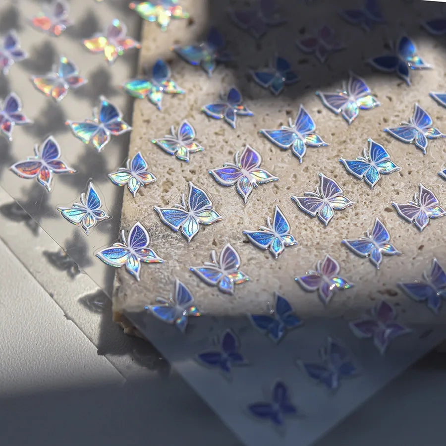 3D Fashion Jelly Nagelsticker Selbstklebend - 1 Stk Sticker
