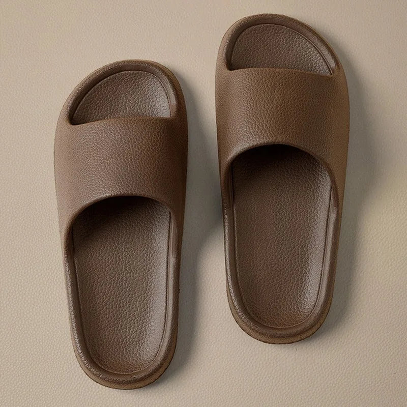 Frauen Dick Plattform Cloud Hausschuhe Sommer Strand Eva Weich Sohle Slide Sandalen Freizeit Männer Damen Innen Badezimmer Anti-Rutsch Schuhe