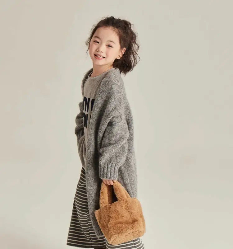 CNZ Koreanische Mädchen-Cardigan - Größe 3-6Y, Baumwolle
