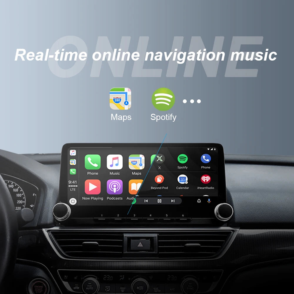 AutoLink 2in1 CarPlay Adapter - USB 5V Bluetooth Mini