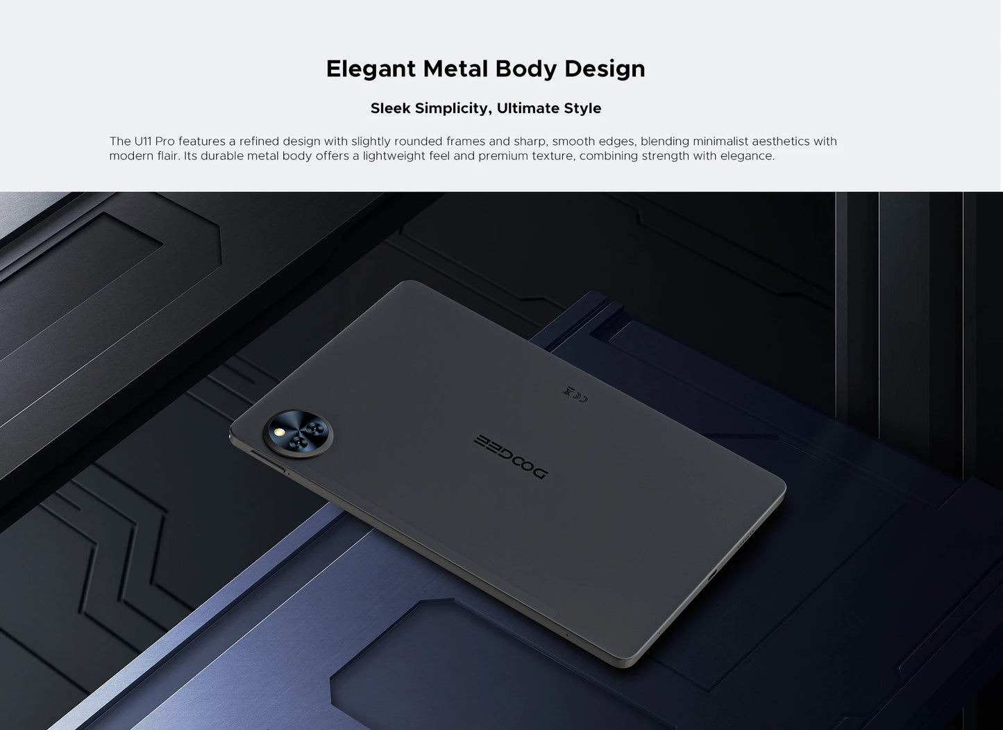 DOOGEE U11 Pro Android 15 - 8580mAh Akku, 256GB Speicher, 11Zoll