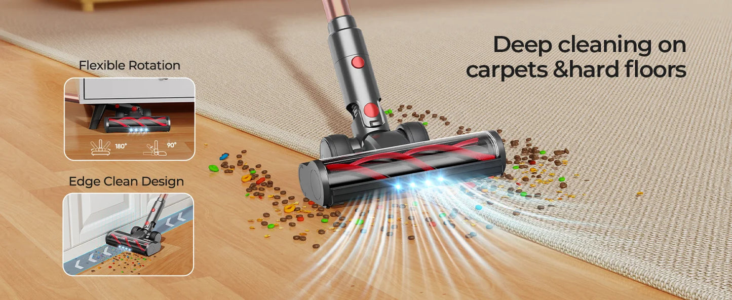 Laresar V7 PRO Kabelloser - 0,6-1 L 600 W Unter 3 kg