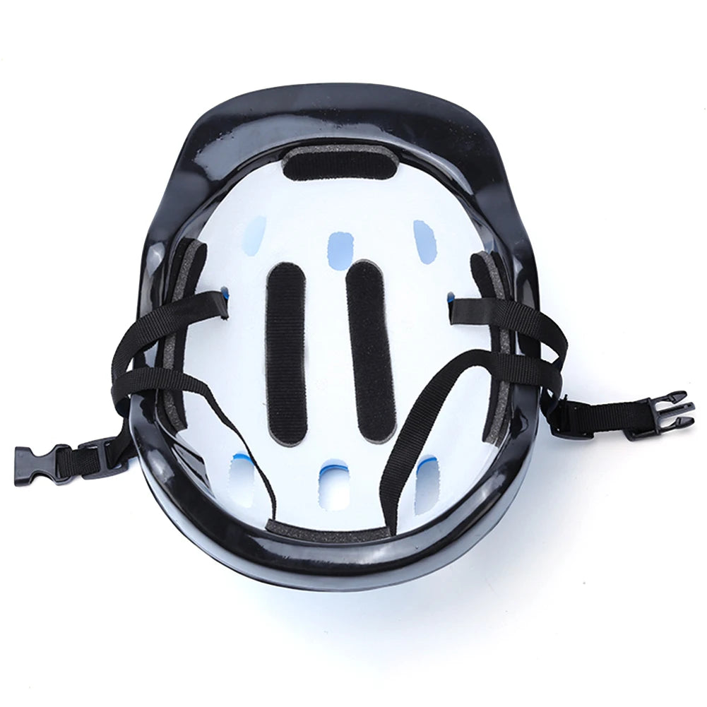 JOCESTYLE Skate Schutzset Verstellbar - Helm 48-55cm ABS