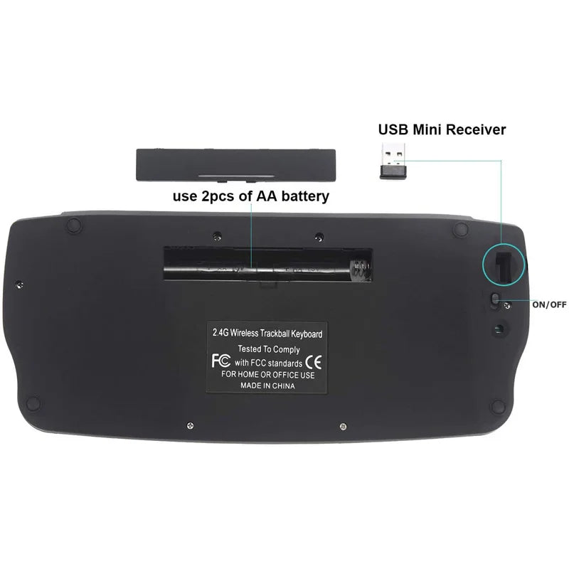 Xiaomi MIIIW Trackball Tastatur - Akku, 2,4G, kompakt