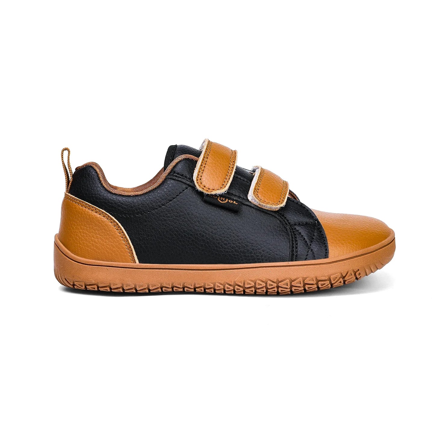 Jungen Mädchen Barfuß Schuhe - Kinder Weite Zehen Minimalistische Mode Sneaker - Leichtgewicht Klettverschluss Kunstleder Walking Flats