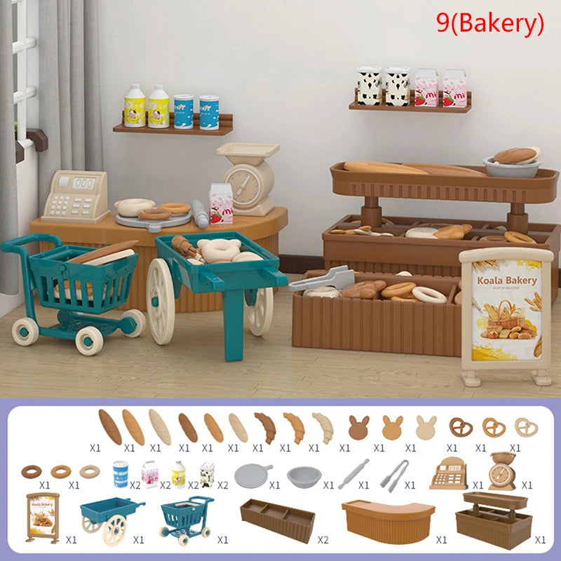 Diapercore Puppenhaus Möbelset Miniatur - 1:12 Plastik 6-12J
