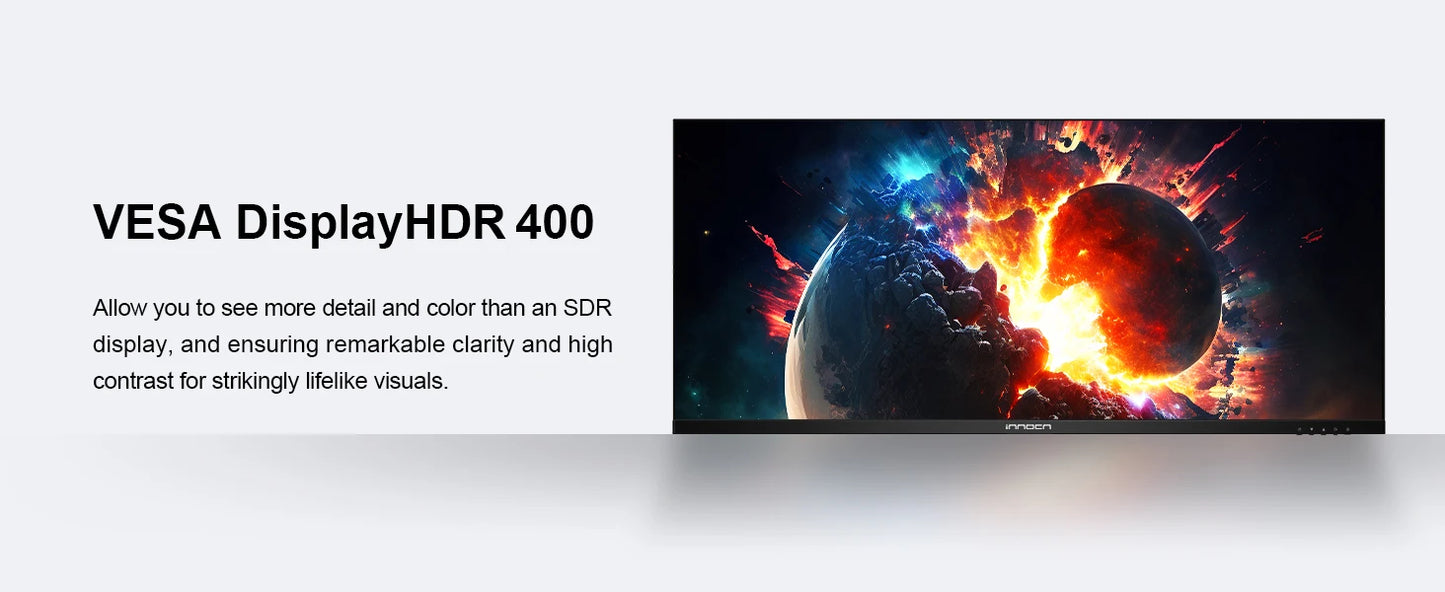 INNOCN 40C1R Ultrawide Monitor - 40" WQHD 3440x1440 144Hz