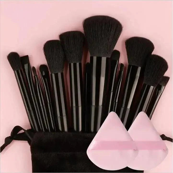 Makeup brush set soft fluffy professional cosmetic tool
