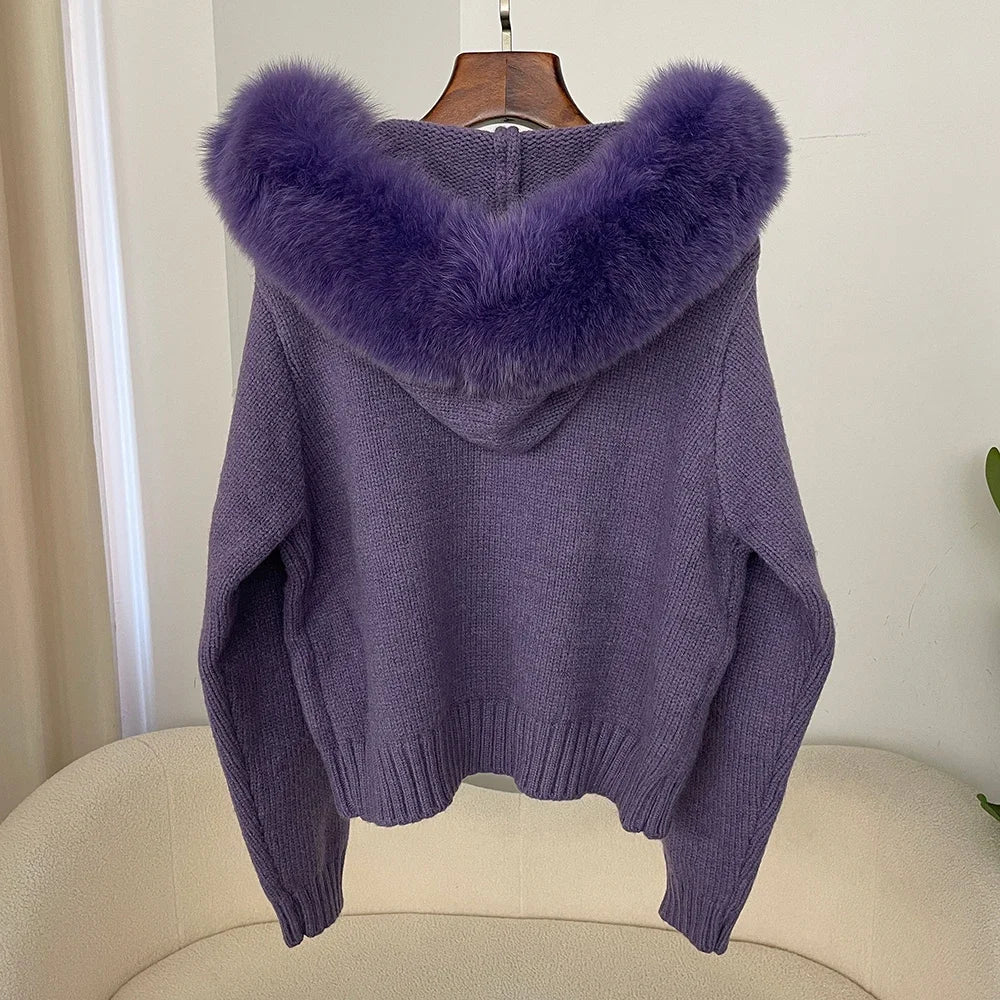 CN Zhejiang Cardigan Kapuze - Größe M, Gewicht >320 g/m²