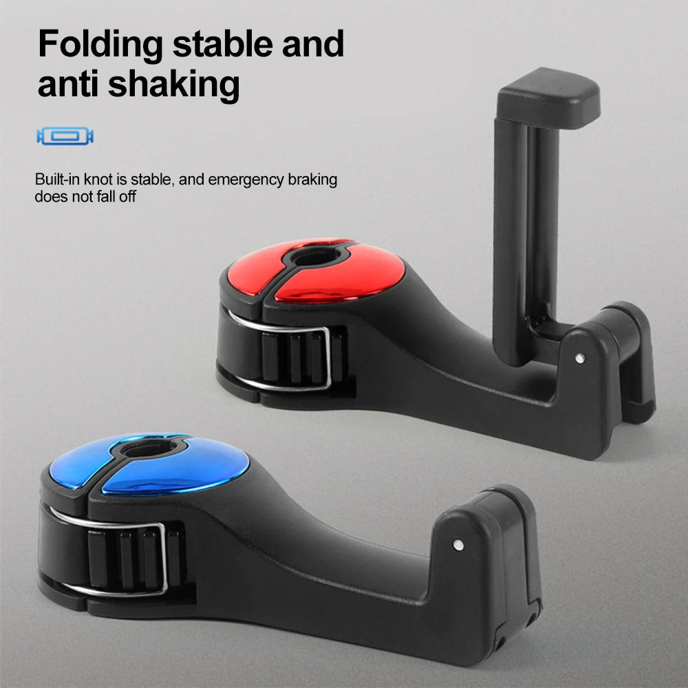 Universal Auto Halterung Haken Multi-Funktion Hängen Aufbewahrung Handy Halter Rücksitz Aufhänger Haken Für Tasche Geldbörse Tuch Lebensmittel