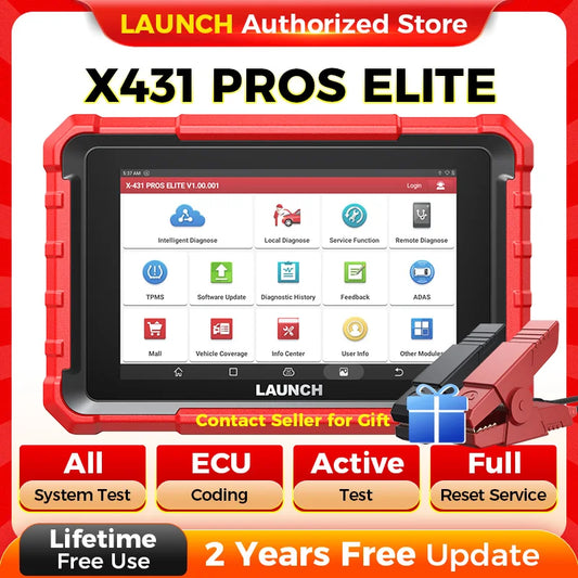 KFZ Diagnosegerät 2025 - LAUNCH X431 PROS Elite Professional 8" Android 10