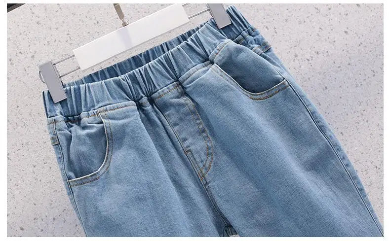 Kinder Set Mädchen Pullover - Langarm Rundhals Größe 4-6J