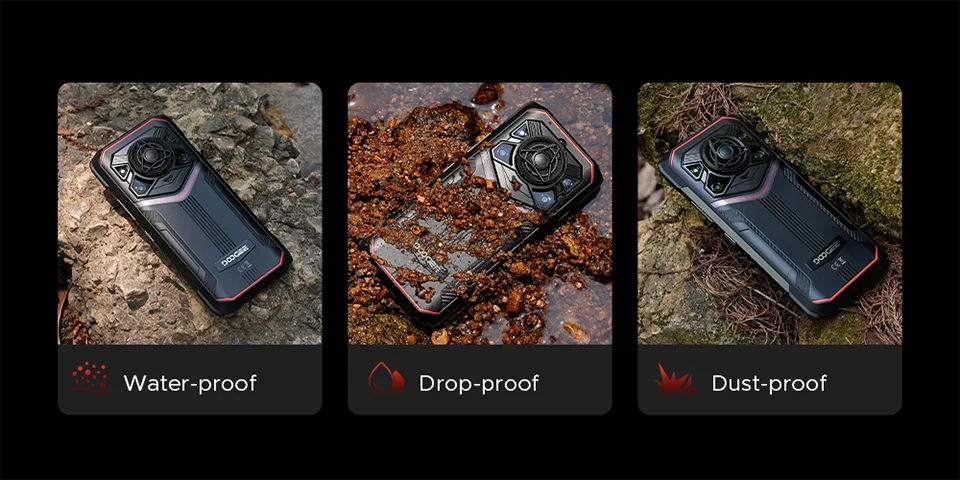 DOOGEE Blade20 Play Robustes 5G - Kapazität 10300mAh, 33W, 6,6 Zoll