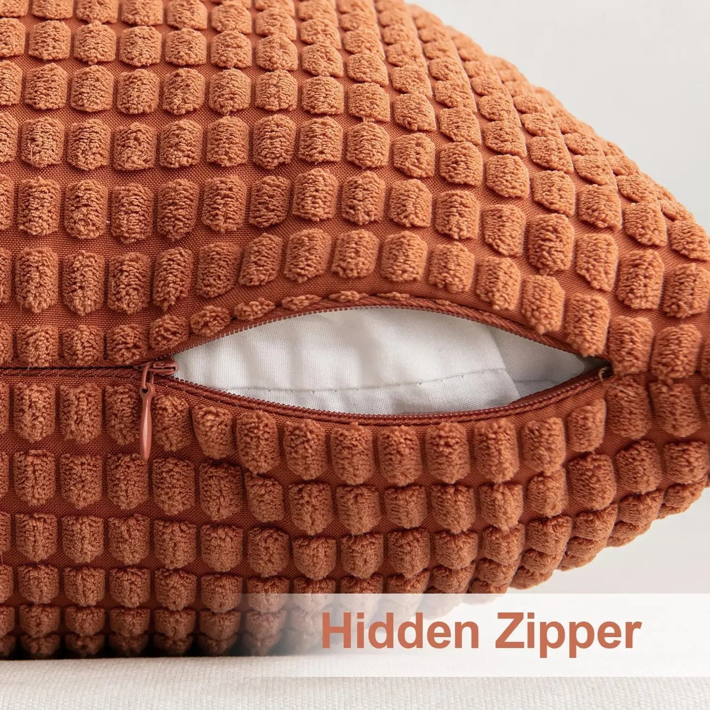 Christmas Red Throw Pillow Covers Decorative Christmas Pillow Covers Soft Corduroy Lumbar Pillow Covers, Cushion Case Home Decor