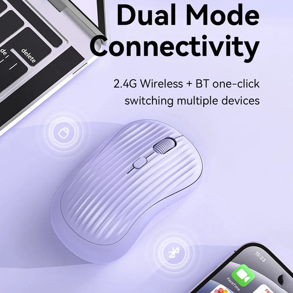 WirelessPro X1 Dual-Modus Maus - 1600 DPI, Type-C, leise