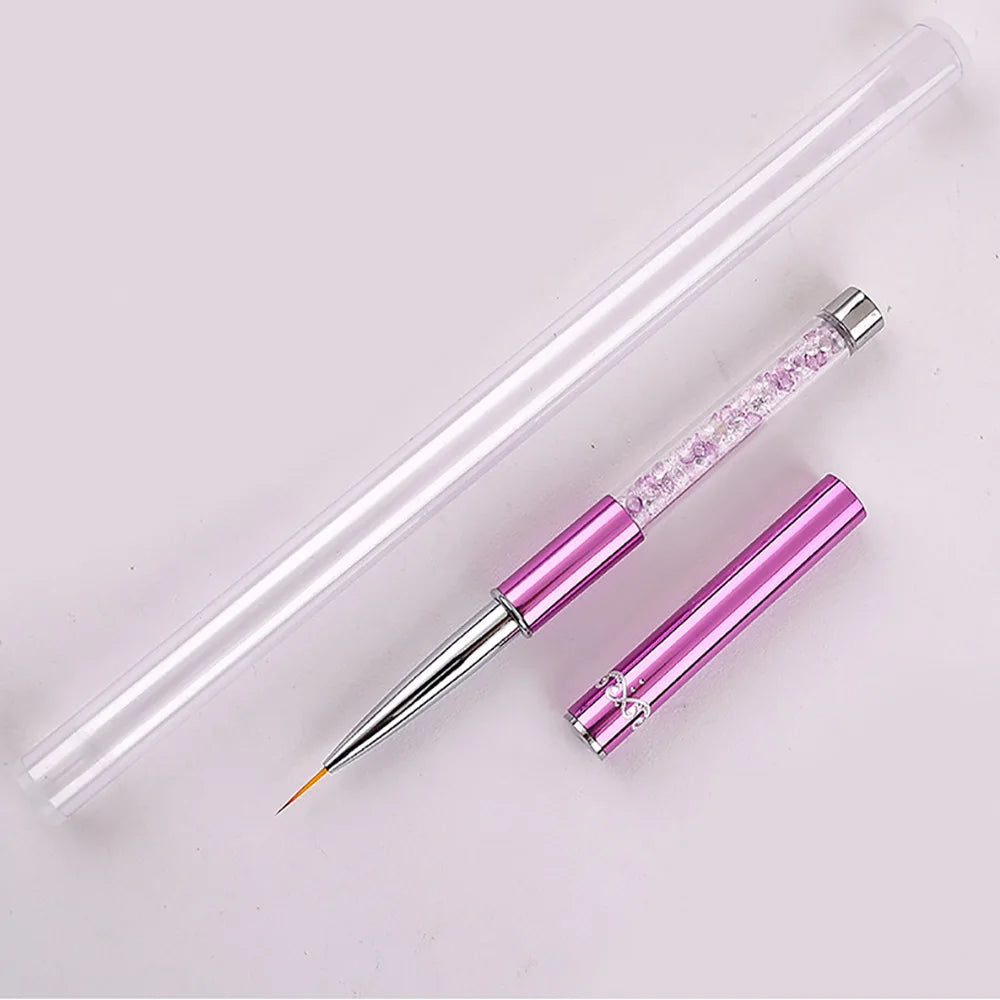 Nail Art Brush Line Painting Pen Gel UV Manicure Tools 1PCS
