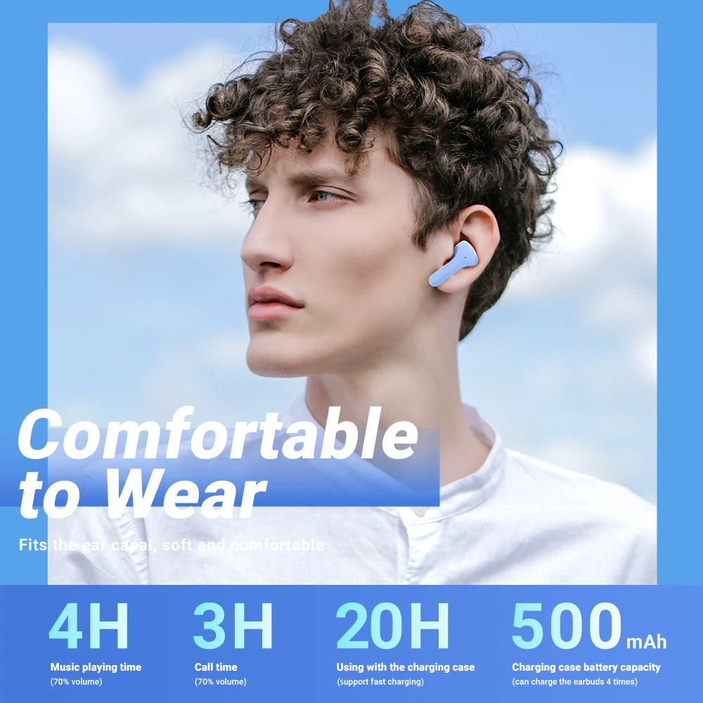 Gaming Kopfhörer 2025 - ACEFAST T6 TWS Bluetooth 5.0 Sport Earbuds