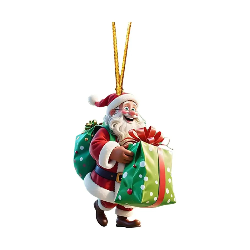 Choice Santa Set Festliche Kugeln - Inhalt 7, Größe 8 cm, Kunststoff