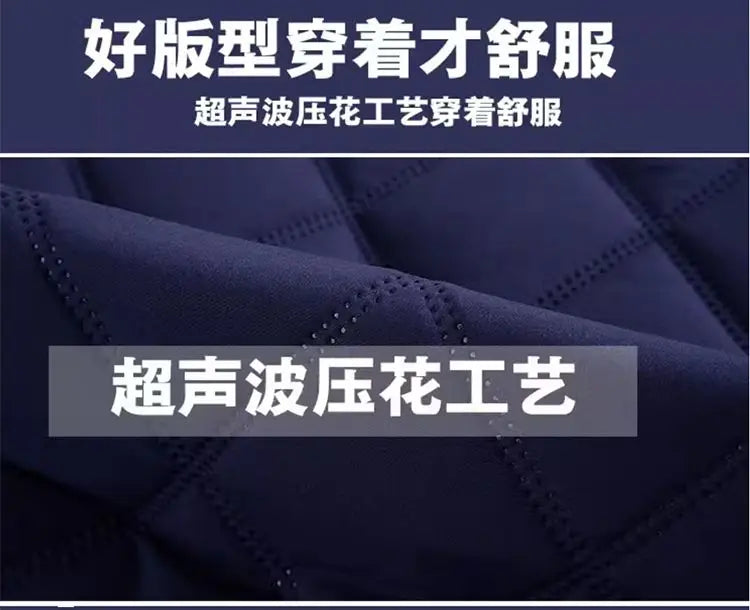 AlpenFit Slim Warme Daunenweste - Baumwolle, Vlies Gr. M-L