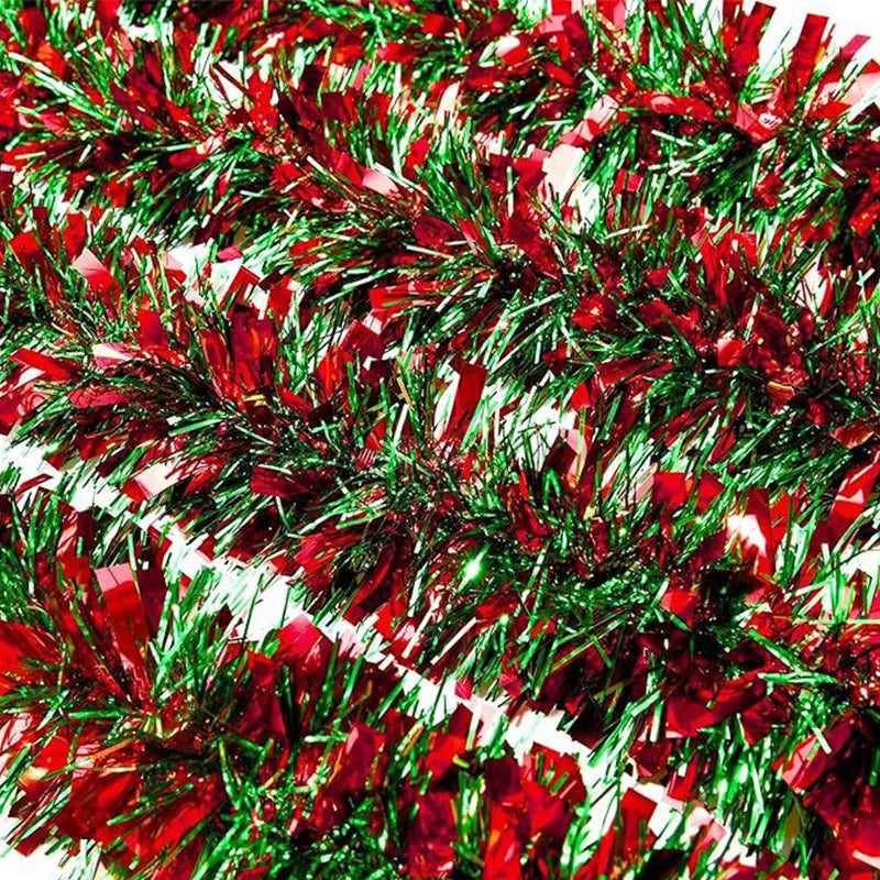 1/3/5Pcs 2M Weihnachten Streifen Band Rot Grün Lametta Girlande Weihnachten Baum Hängende Ornamente Hause dekoration Neue Jahr Party Liefert