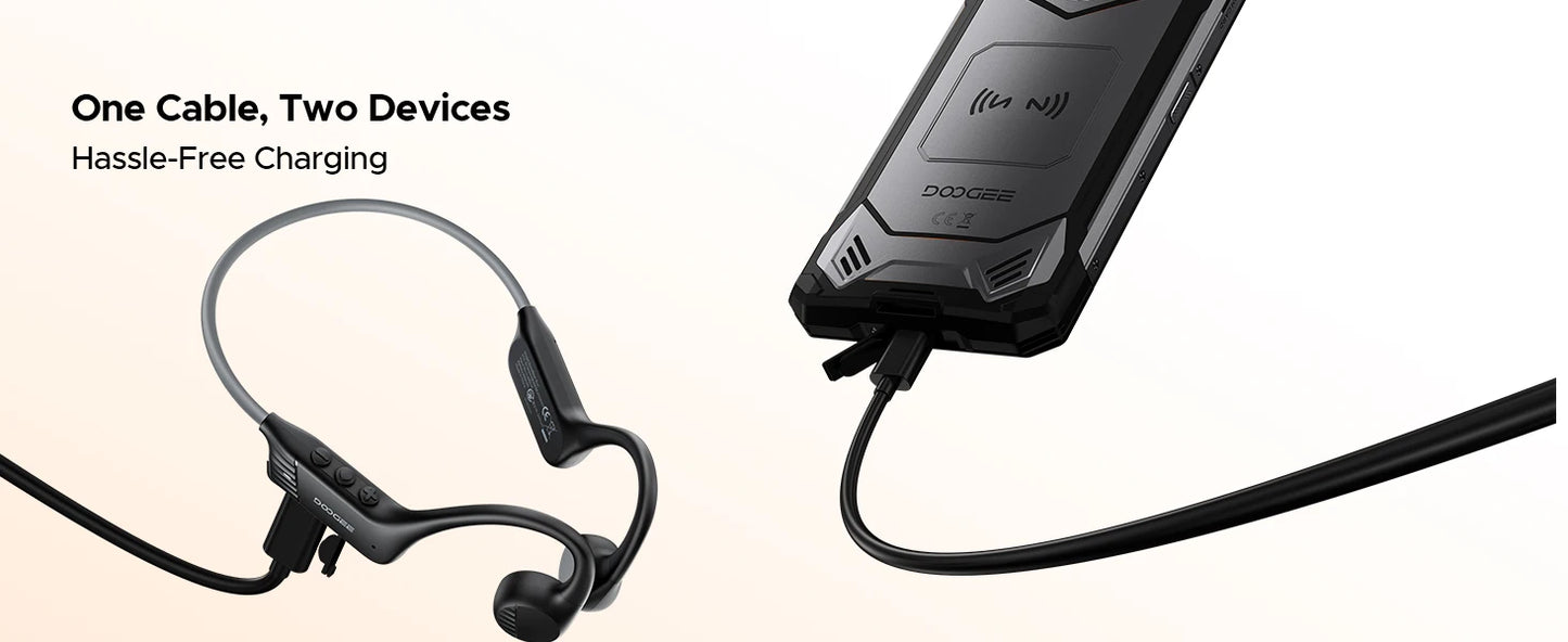 DOOGEE S200 Outdoor-Smartphone - 256GB Speicher 10100mAh Akku 6,7Zoll