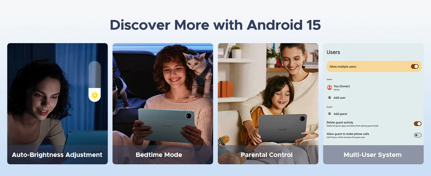 DOOGEE V Pad 2 In 1 5G Tablet - 32 GB RAM, 12 Zoll Display, 8800 mAh Akku