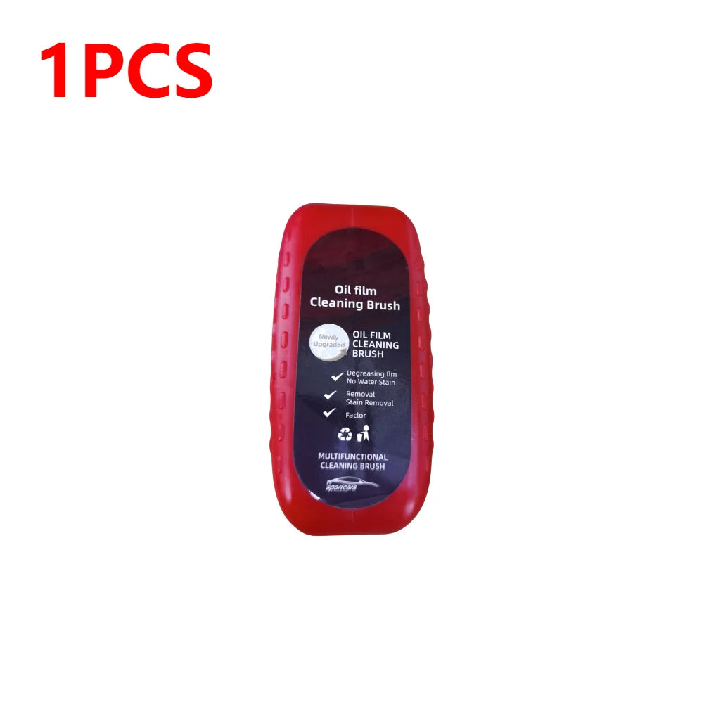 Autoglas-Reiniger 2025: Car Glass Oil Film Remover - Powerful Windshield Cleaner Sponge Brush Water Spots Collection