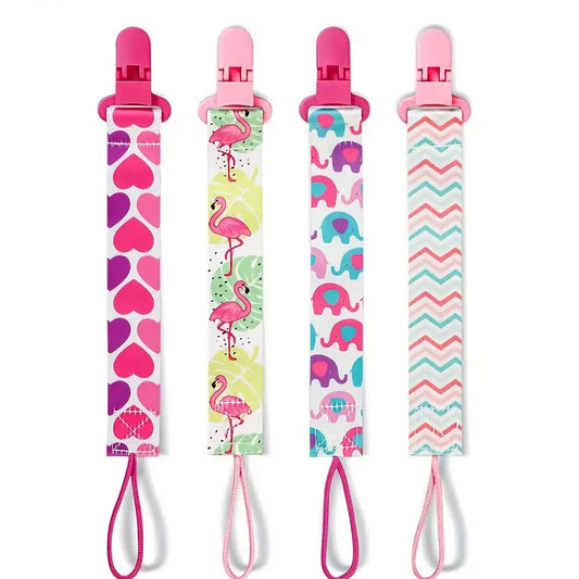Choice Nuggikette Bedruckt - Doppelseitig 4er Set 0-24M